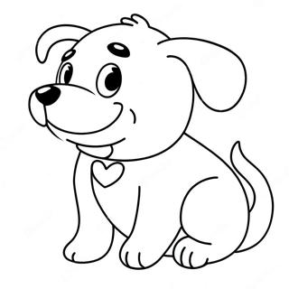 Lekende Klemmedyr Hund Fargeleggingsside 92019 31756