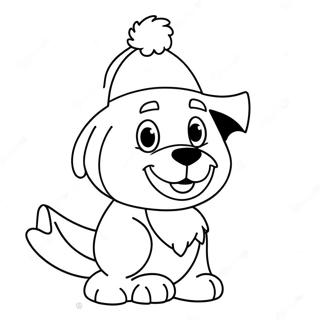 Bluey I Nisselue Fargeleggingsside 92272-31948