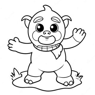 Yeti Fargeleggingsark