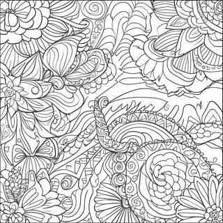 Eccentriske Monstre Fargeleggingsside 92816-32377