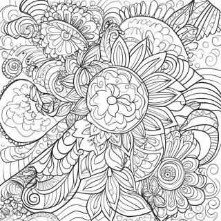 Eccentriske Monstre Fargeleggingsside 92816-32379