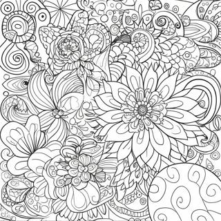 Eccentriske Monstre Fargeleggingsside 92816-32380