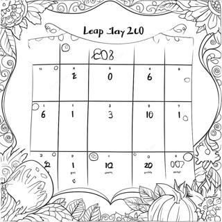 Fantasifull Skuddars Kalender Fargeleggingsside 93174 32655