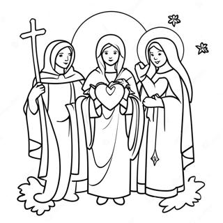 Festlig Allehelgensdag Fargeleggingsside 93276-32728