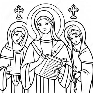 Tradisjonell Allehelgensdag Fargeleggingsside 93279 32739