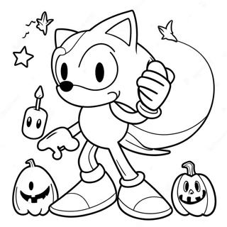 Sonic Halloween Fargeleggingsider