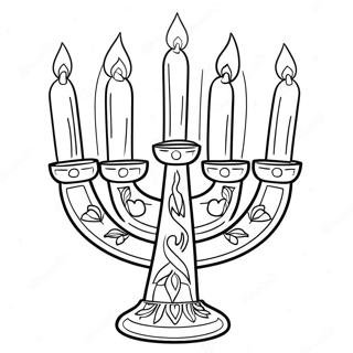 Kjempesot Menorah Fargeleggingsside 94952-34222