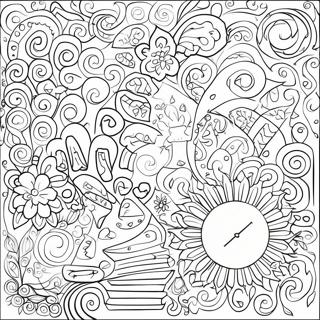 Multiplikasjonsmagi Matematikk Fargeleggingsside 95566-34746