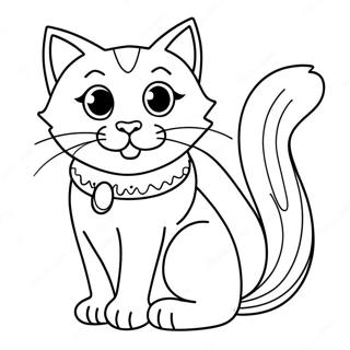 Lekende Therian Katt Fargeleggingsside 95592-34770