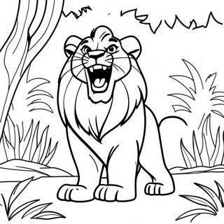 Mufasa Broler I Jungelen Fargeleggingsside 95896-35001