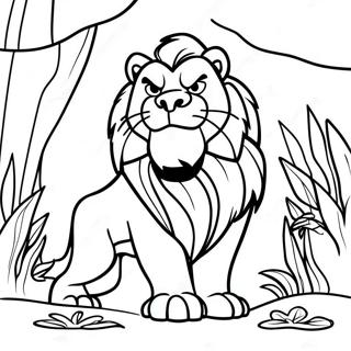 Mufasa Broler I Jungelen Fargeleggingsside 95896-35002