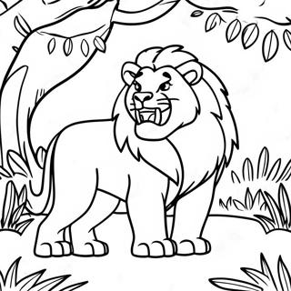 Mufasa Broler I Jungelen Fargeleggingsside 95896-35003