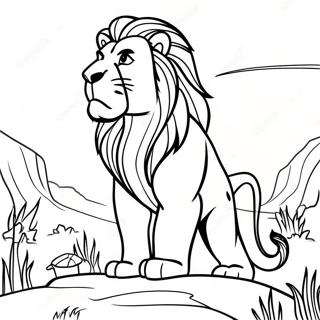 Mufasa Star Stolt Fargeleggingsside 95898-35011