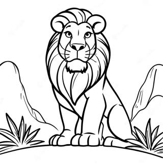 Mufasa Star Stolt Fargeleggingsside 95898-35012