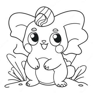 Pokemon Valentins Fargeleggingsside 96154-35195