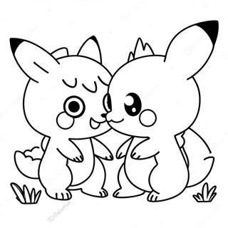 Sote Pokemon Par Fargeleggingsside 96155-35198