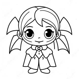 Chibi Anime Vampyr Fargeleggingsside 96287 35306