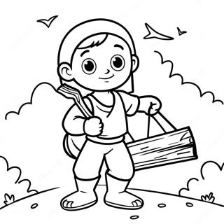 Isak Baerer Ved Fargeleggingsside 96981 36012