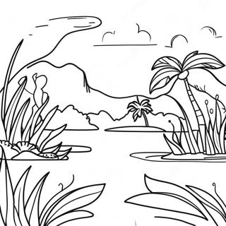 Florida Everglades Eventyr Fargeleggingsside 97032 36050