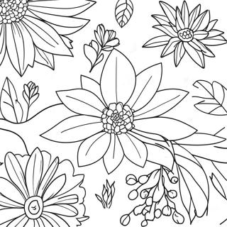 Plante For Voksne Fargeleggingsark