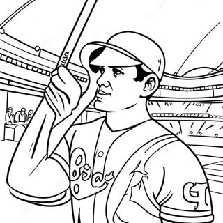 Vintage Fargeleggingsside Med Atlanta Braves 97495-36413