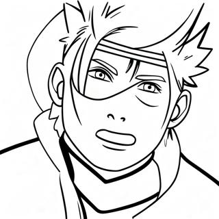Boruto I Aksjon Fargeleggingsside 98829-37577