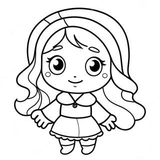 Sot Mira Karakter Fargeleggingsside 99420 38229