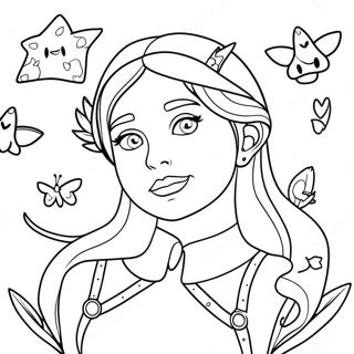 Mira Med Magiske Kreaturer Fargeleggingsside 99421 38044