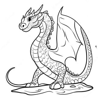 Fierce Vann Drage Fargeleggingsside 99447 38067