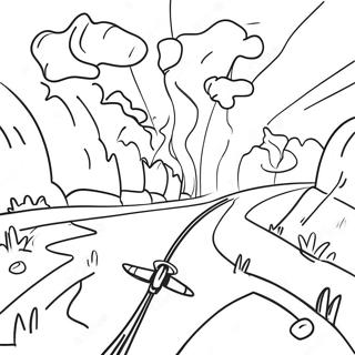 Fargerik Veireise Kart Fargeleggingsside 99472-38081