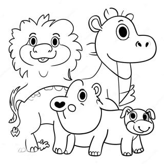 Cvc Dyr Fargeleggingsark 99524-38121