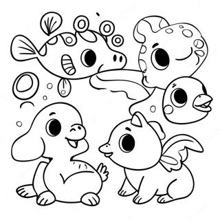 Cvc Dyr Fargeleggingsark 99524-38314