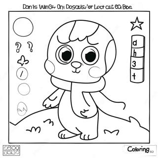 Interaktiv Fargeleggingsside For Forste Klasse Synsord 99729 38479